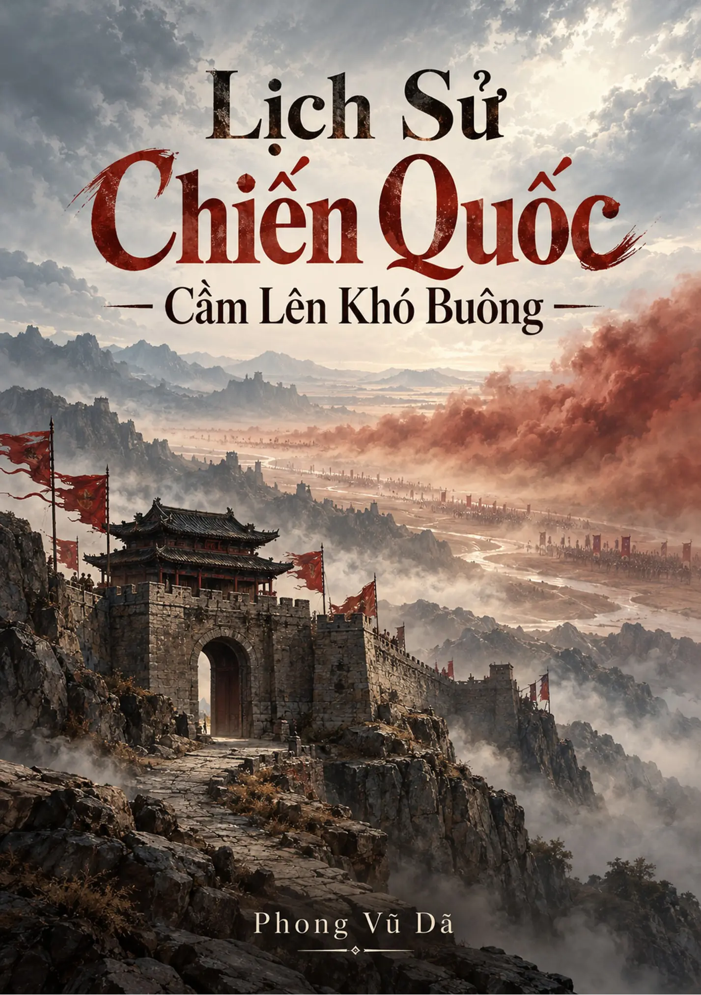 Bìa sách Lịch Sử Chiến Quốc – Cầm Lên Khó Buông