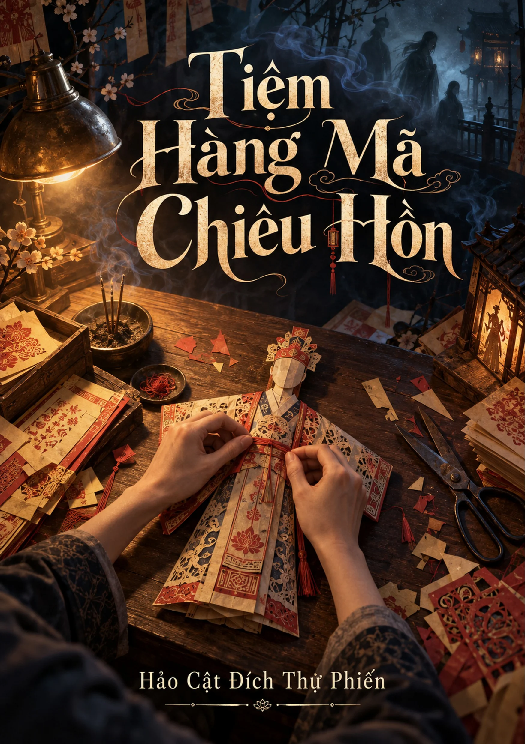 Bìa sách Tiệm Hàng Mã Chiêu Hồn