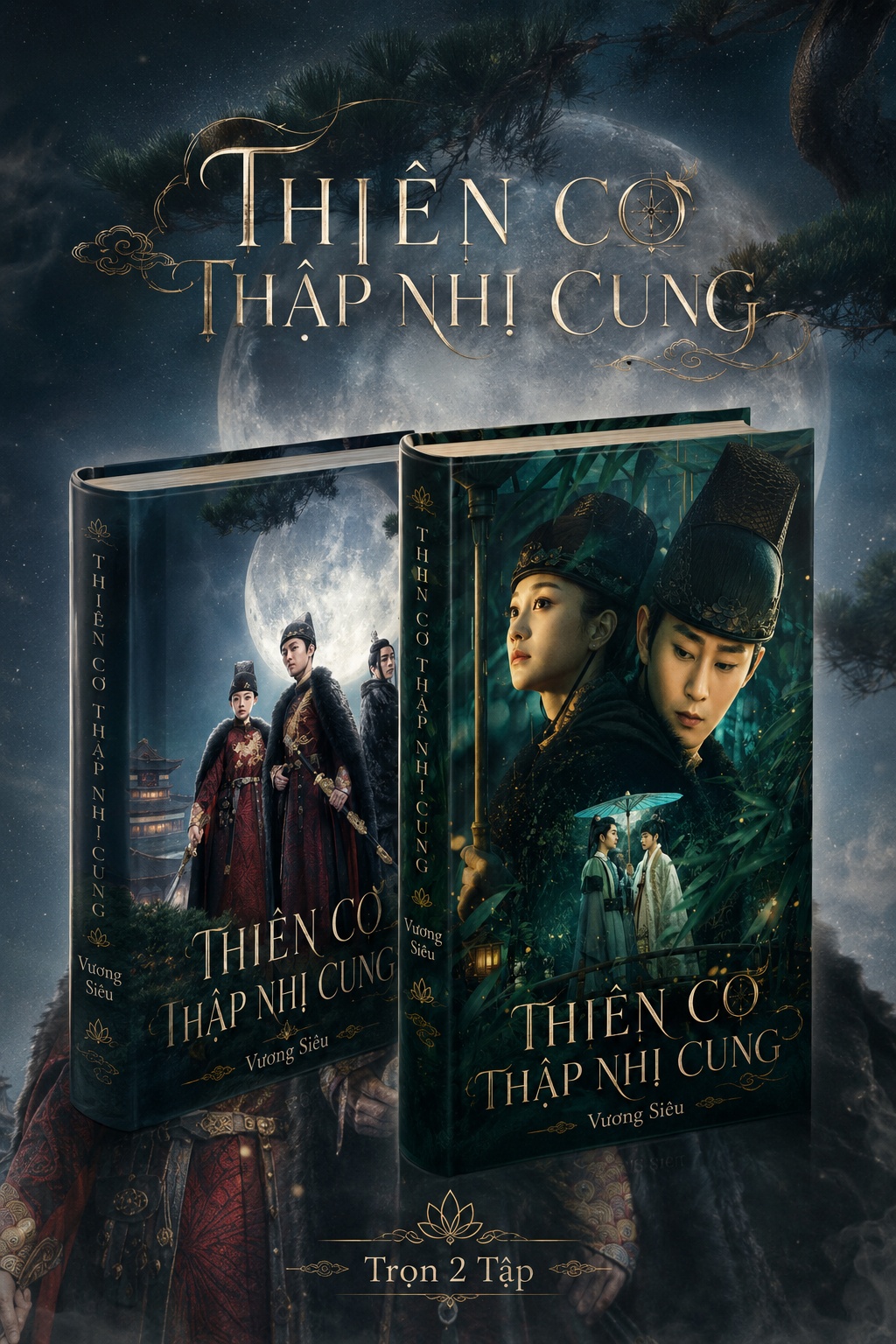 Bìa sách Thiên Cơ Thập Nhị Cung